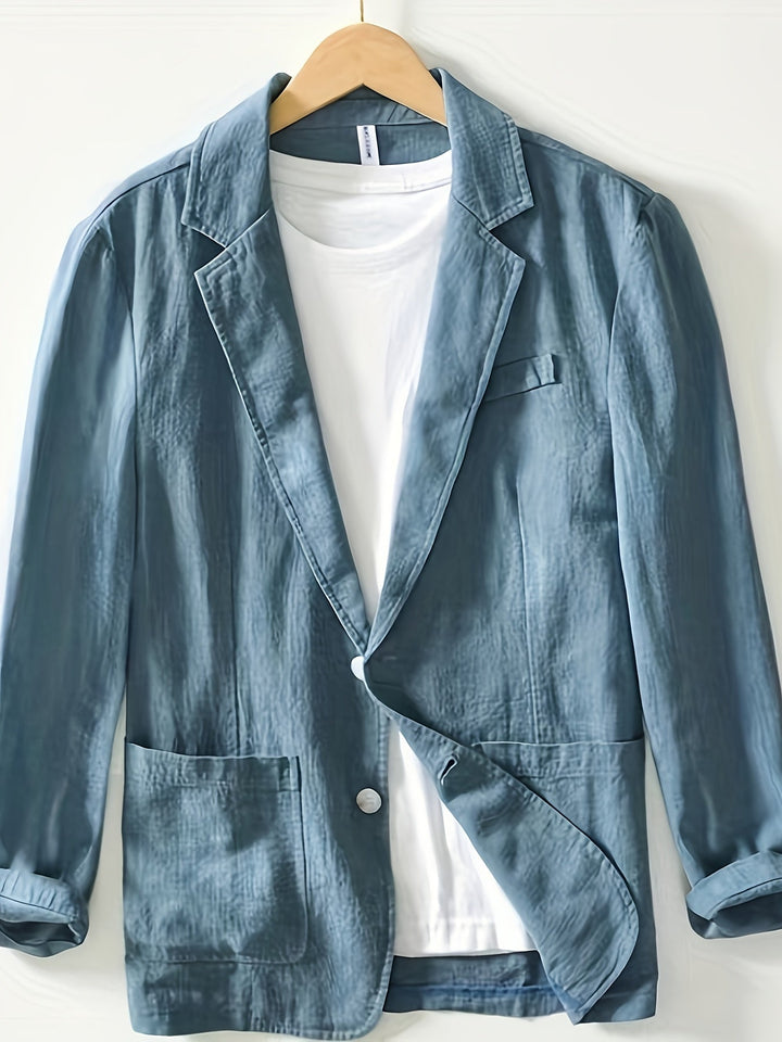 Men's Lapel Cotton Jacket