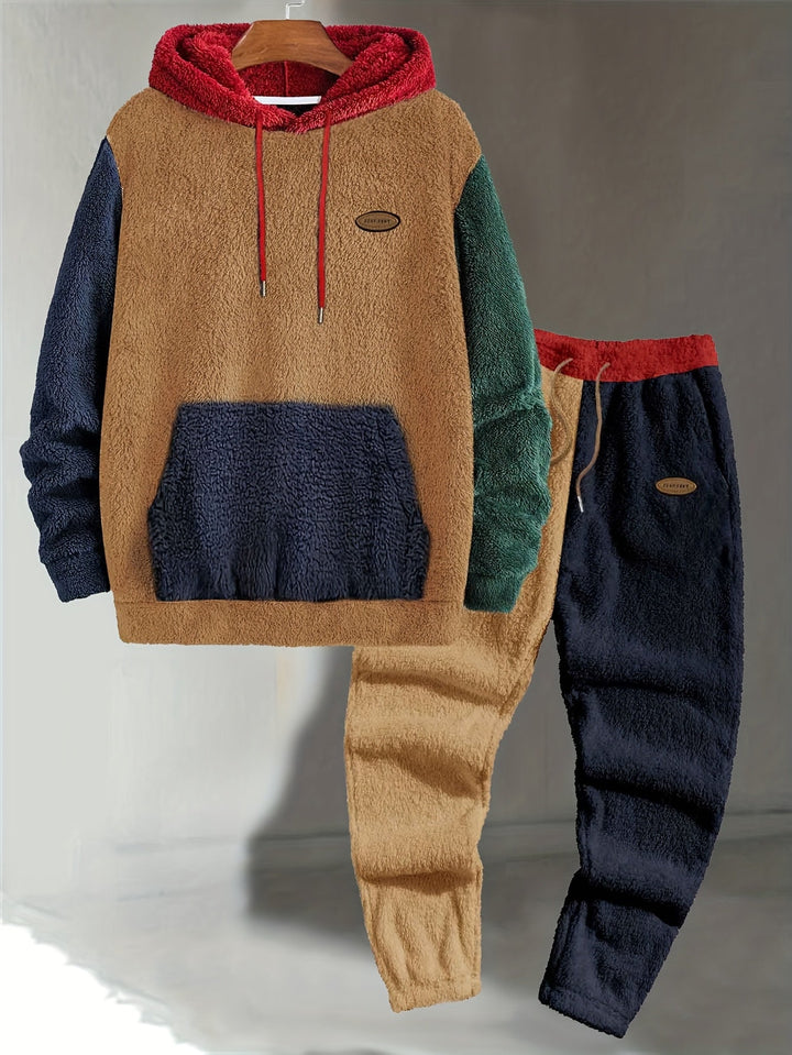 Vaughn | Cozy Color-Block Two-Piece Set