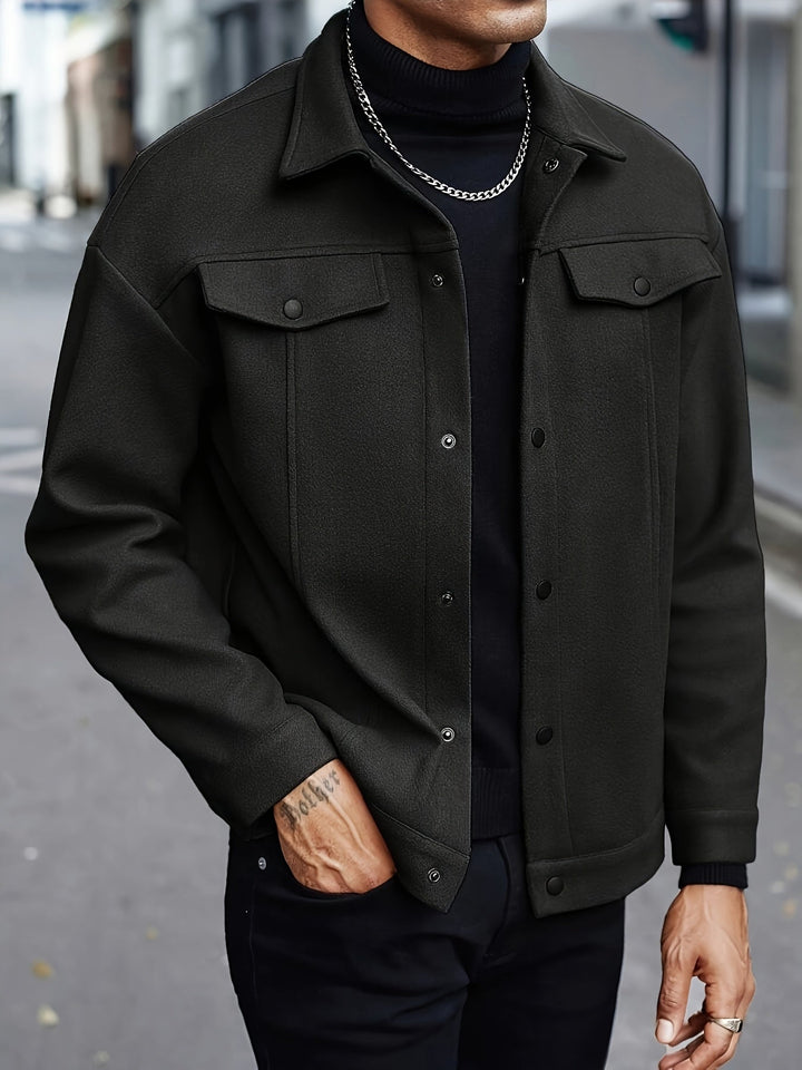 Men's Button-Front Jacket