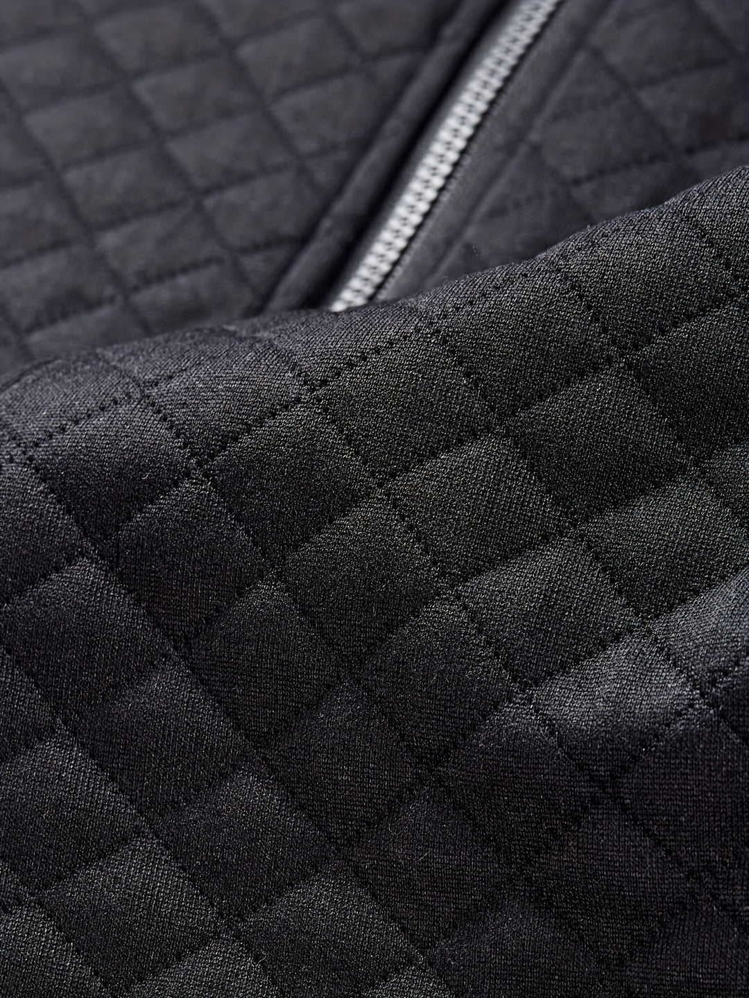 Men's Checkered Zipper Jacket