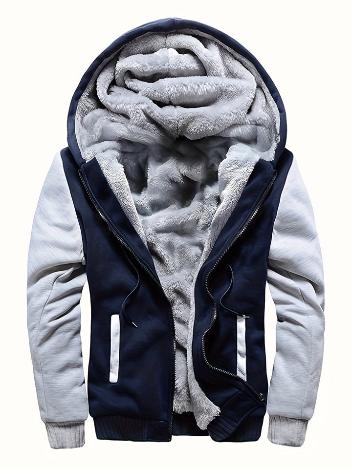 Men's Fleece Hooded Jacket