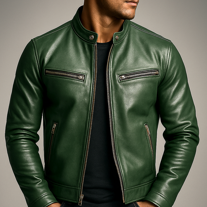 CLASSIC AND ELEGANT ZIP-UP JACKET FOR MEN