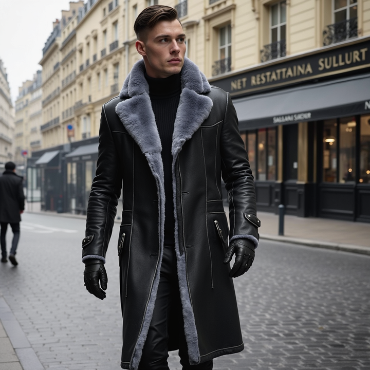 Men's Heritage Fur Lined Coat