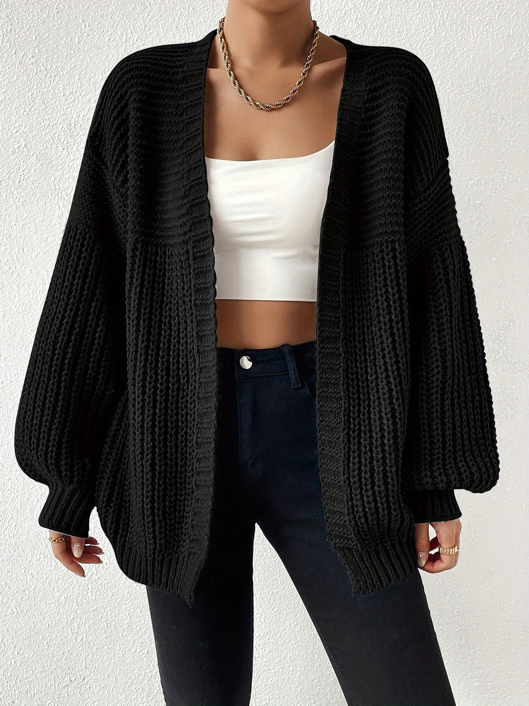 Miranda | Relaxed Chunky-Knit Cardigan