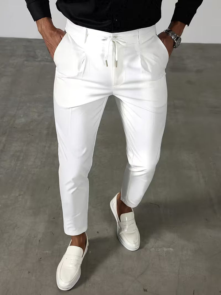 TAPERED ANKLE LENGTH TROUSERS FOR MEN