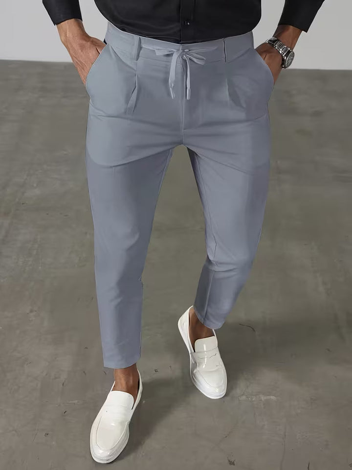 TAPERED ANKLE LENGTH TROUSERS FOR MEN