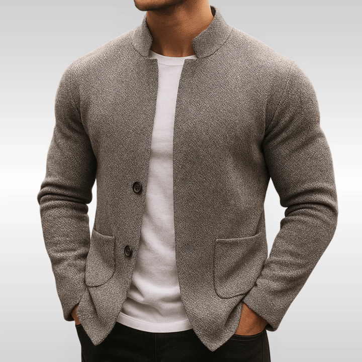 Men's Structured Knit Vest