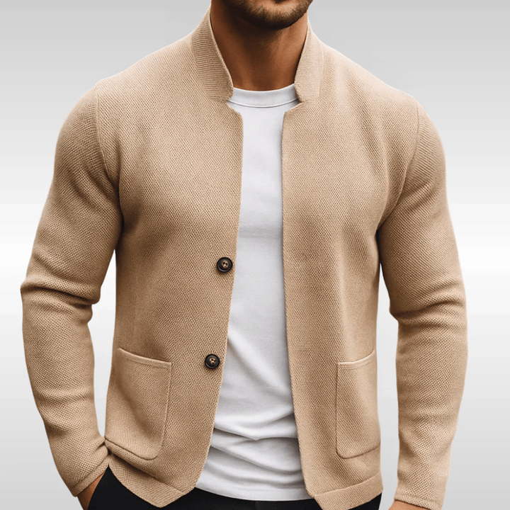 Men's Structured Knit Vest