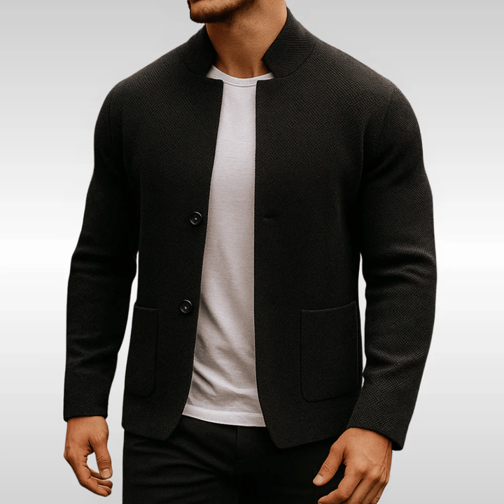 Men's Structured Knit Vest