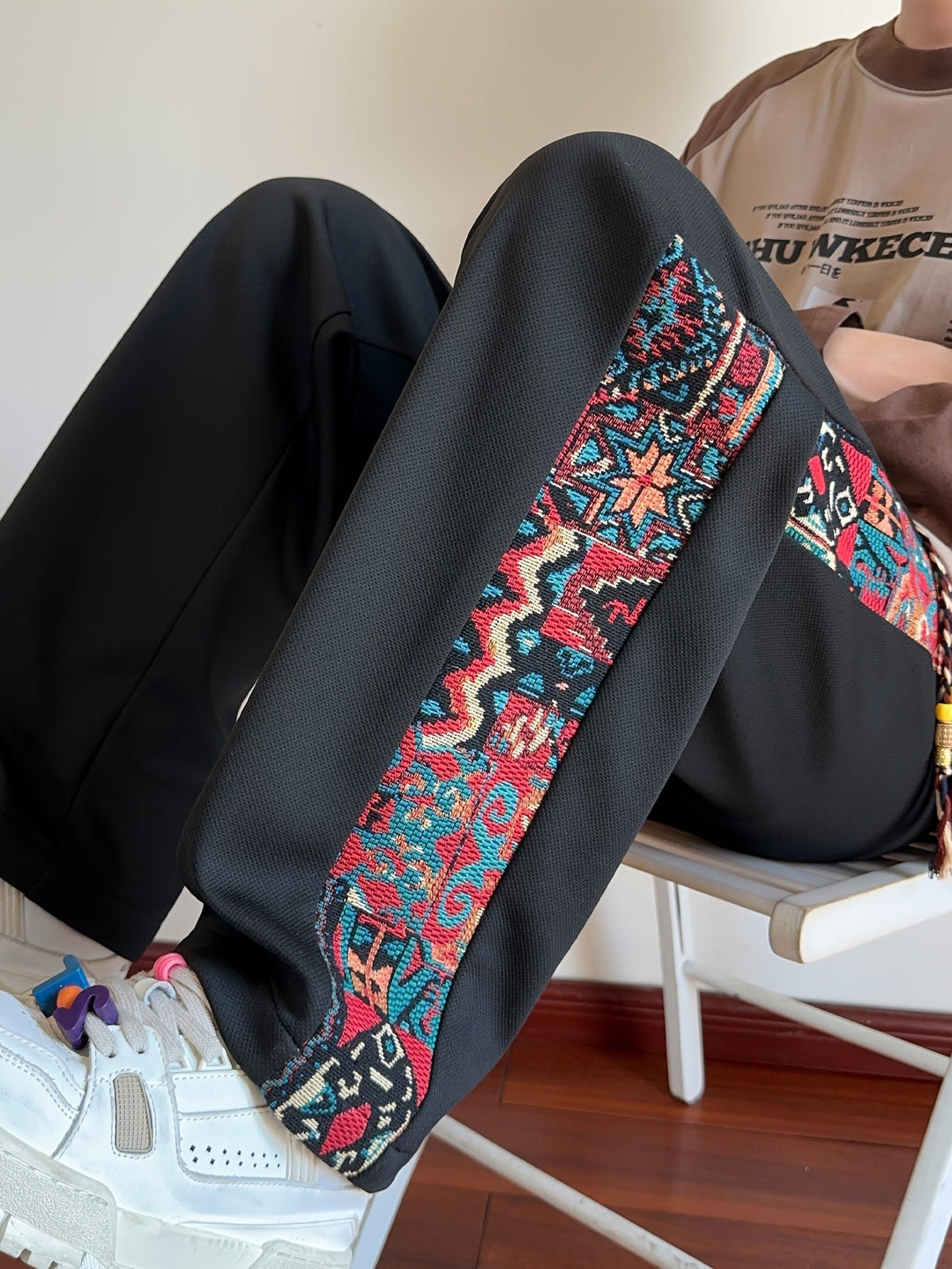 Rafael | Wide-Leg Heritage Trousers