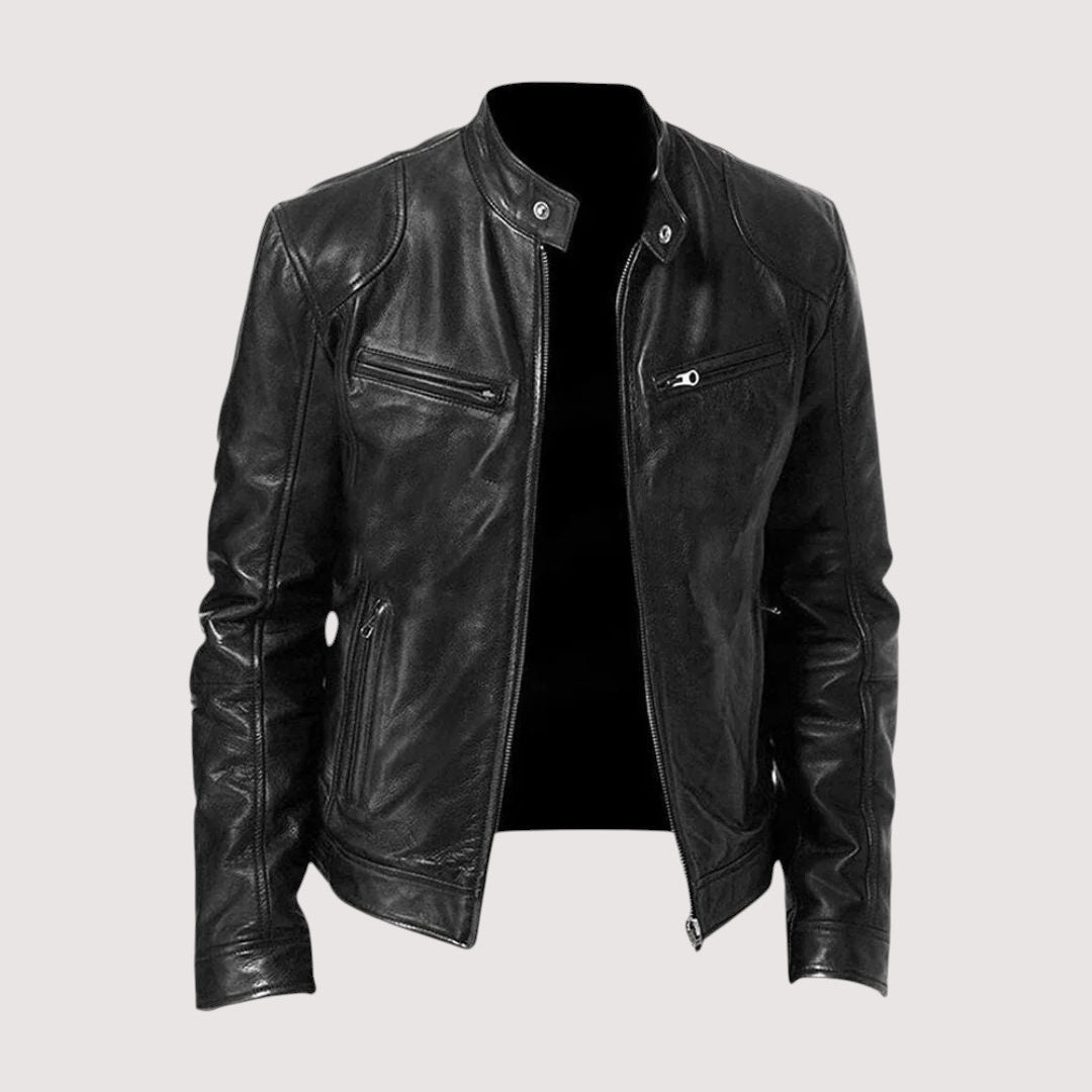 Men's Faux Leather Jacket