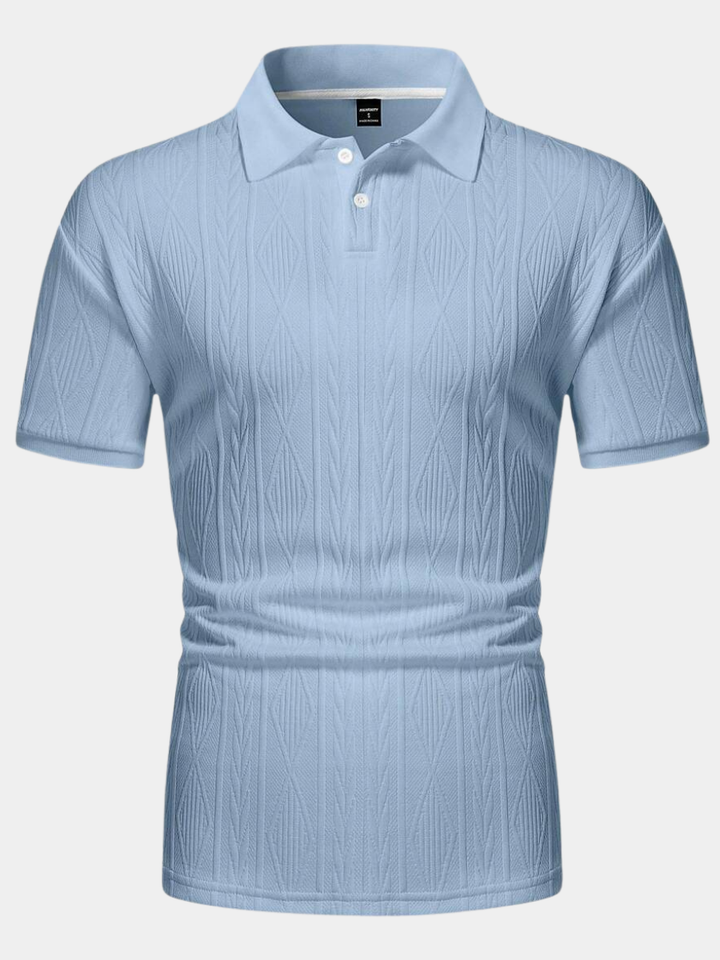 CASUAL SUMMER POLO WITH BUTTONS