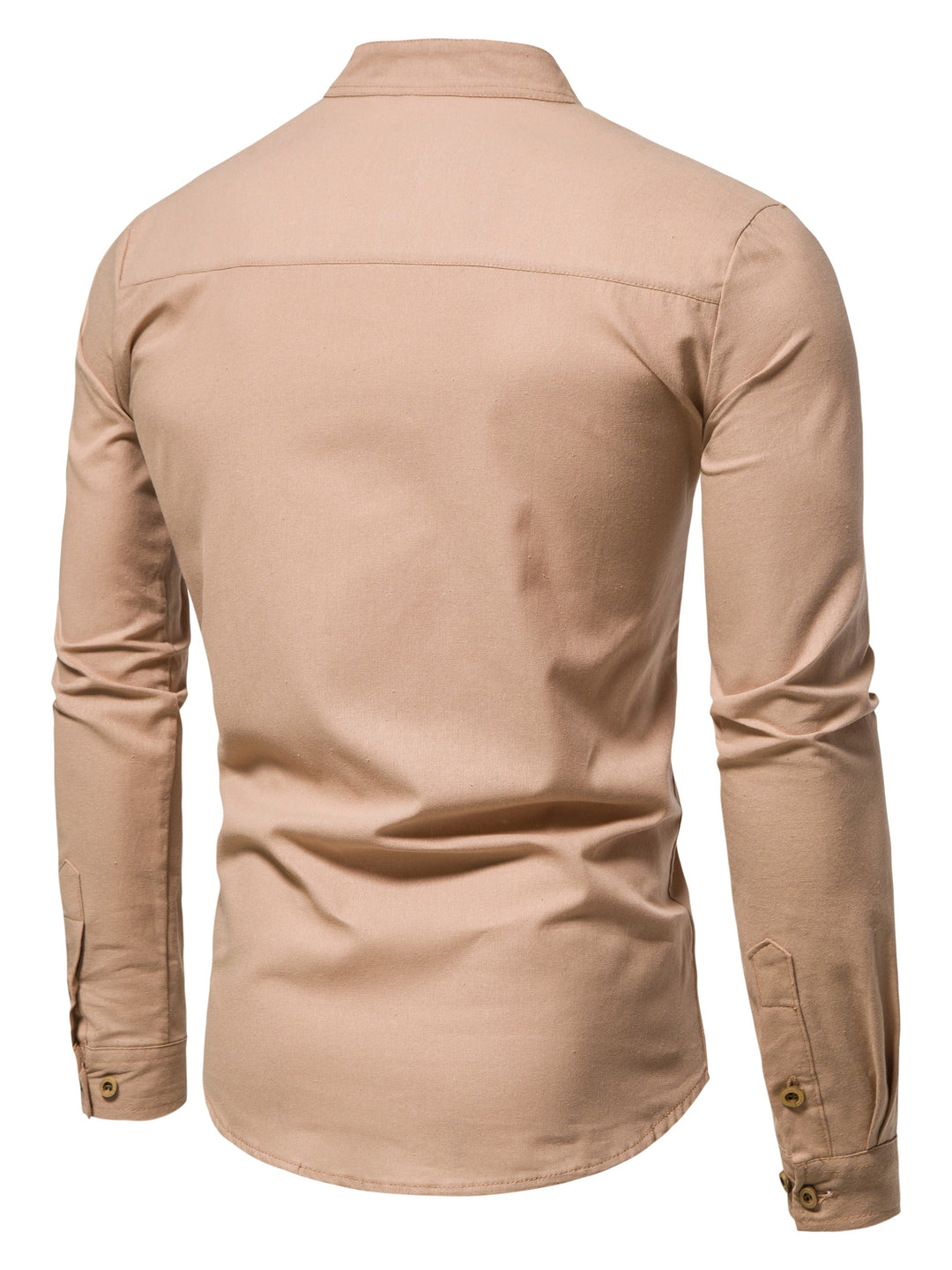 COTTON HALF PLACKET SHIRT FOR MEN
