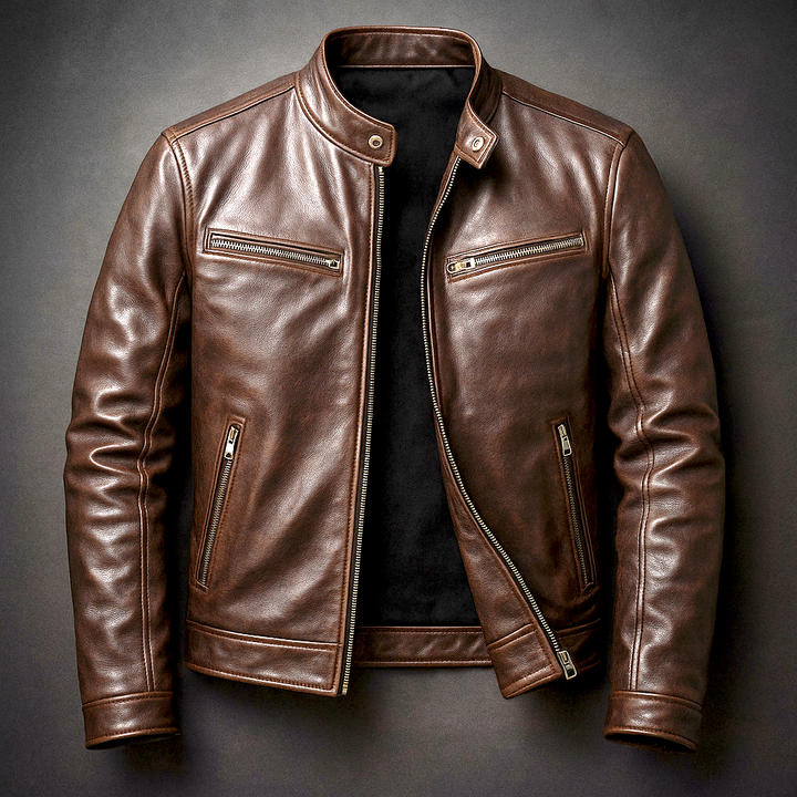CLASSIC AND ELEGANT ZIP-UP JACKET FOR MEN
