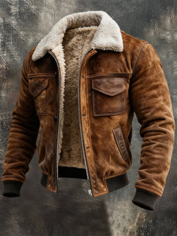 Men's Sherpa Lined Jacket