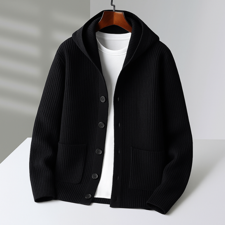 Men'S Wool Cardigan