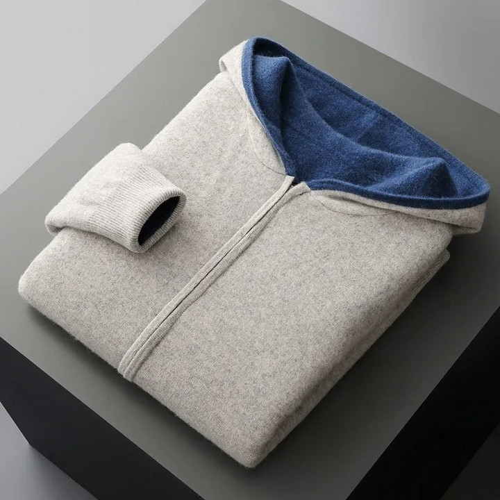 WOOL HOODIE FOR MEN