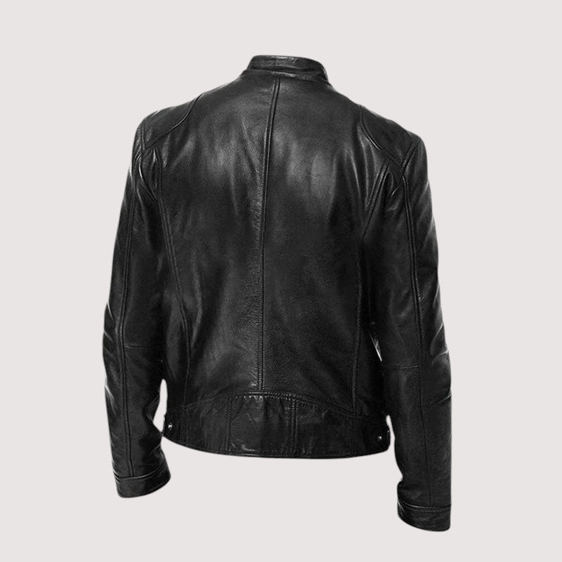 Men's Faux Leather Jacket