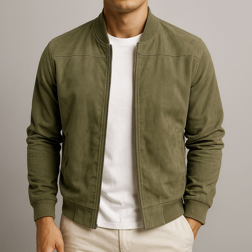 Léo Suede Bomber