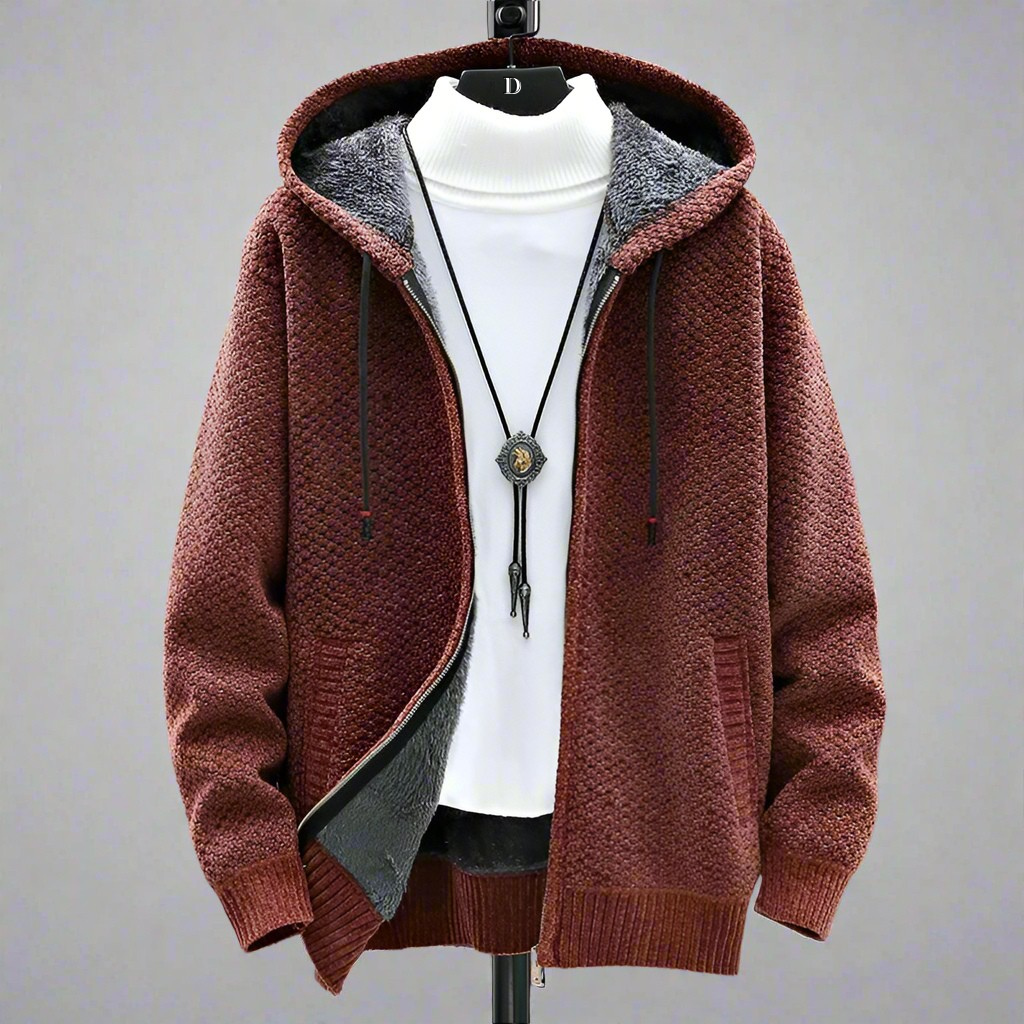 Men's Knitted Hoodie