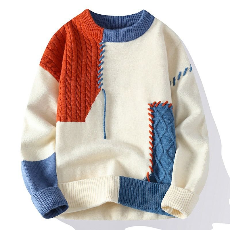 Blake Patch Knit Sweater