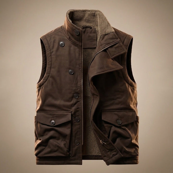 Hayes Asymmetrical Fleece Vest