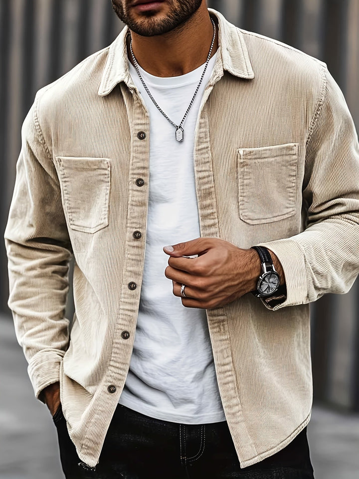 Men's Corduroy Overshirt