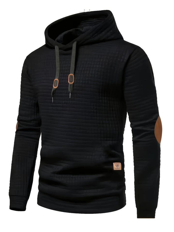 Men's Checkered Hooded Sweatshirt
