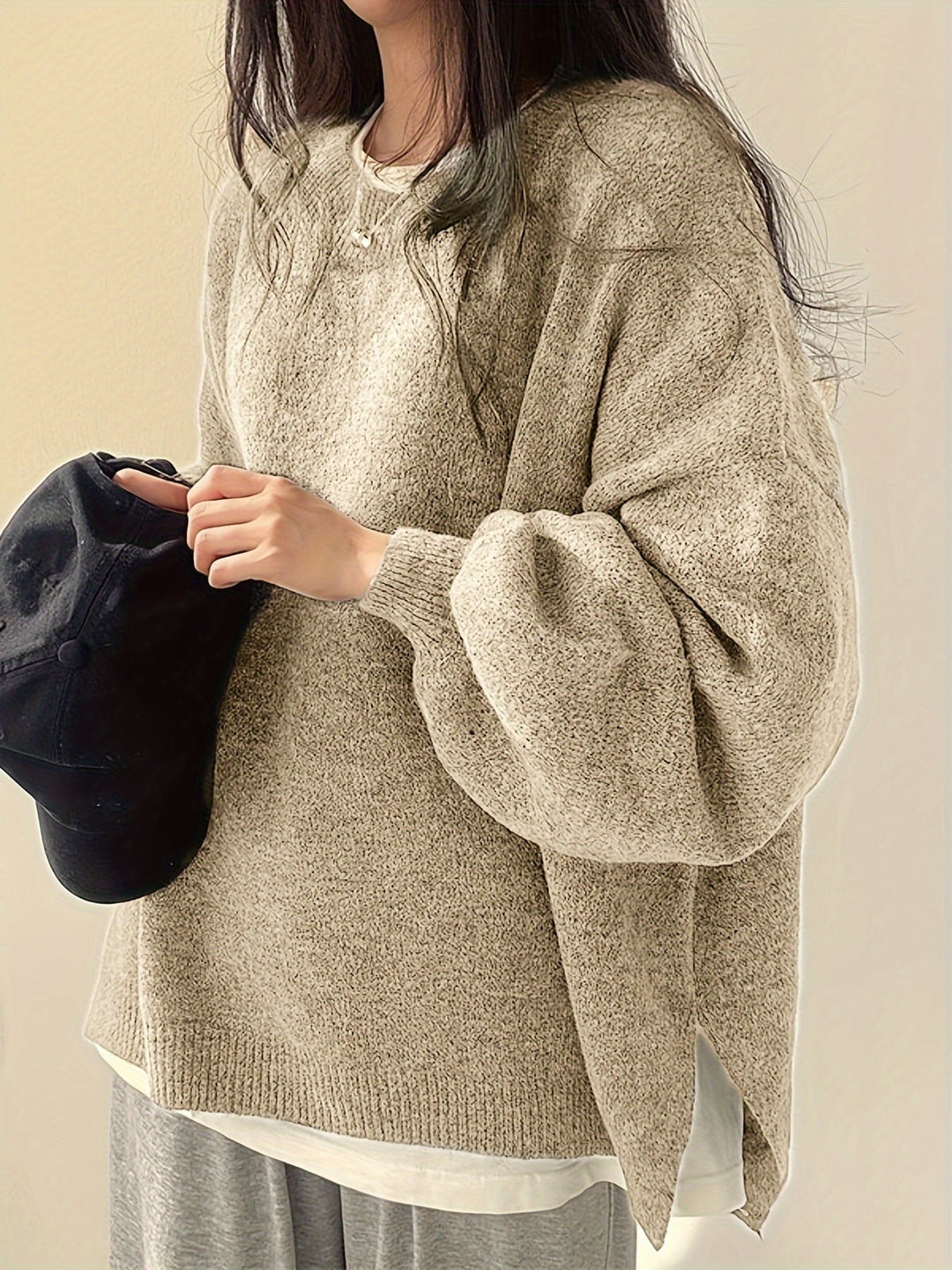 Rachel | Relaxed Drop-Shoulder Sweater