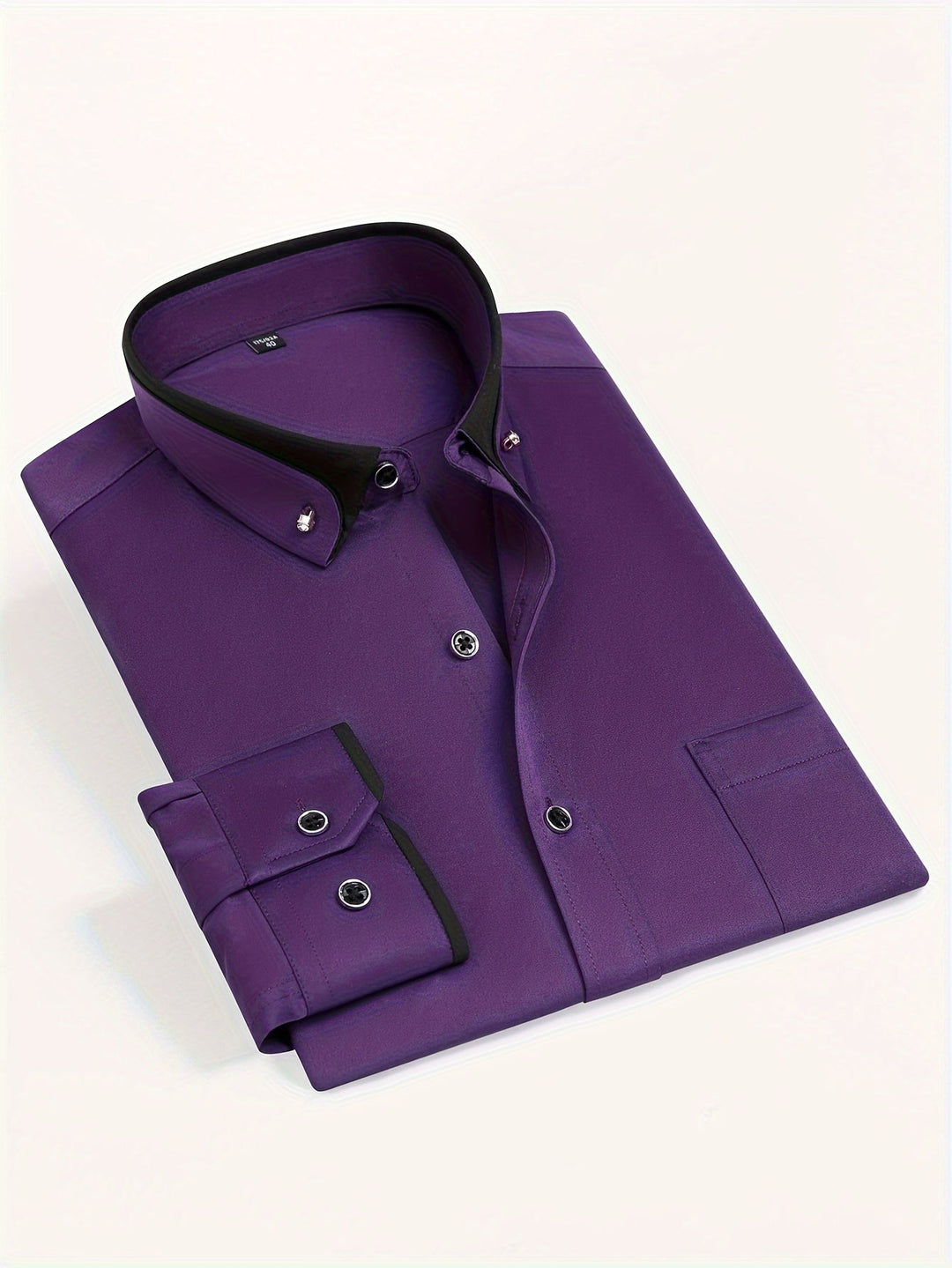 CONTRAST COLLAR SHIRT FOR MEN