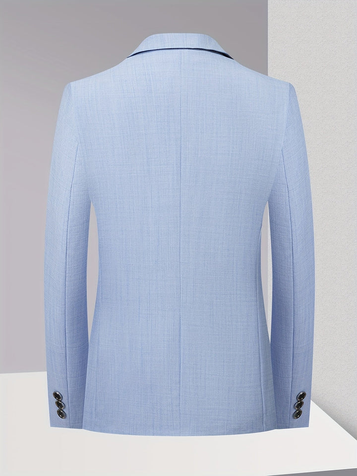 Men's Textured Suit Jacket