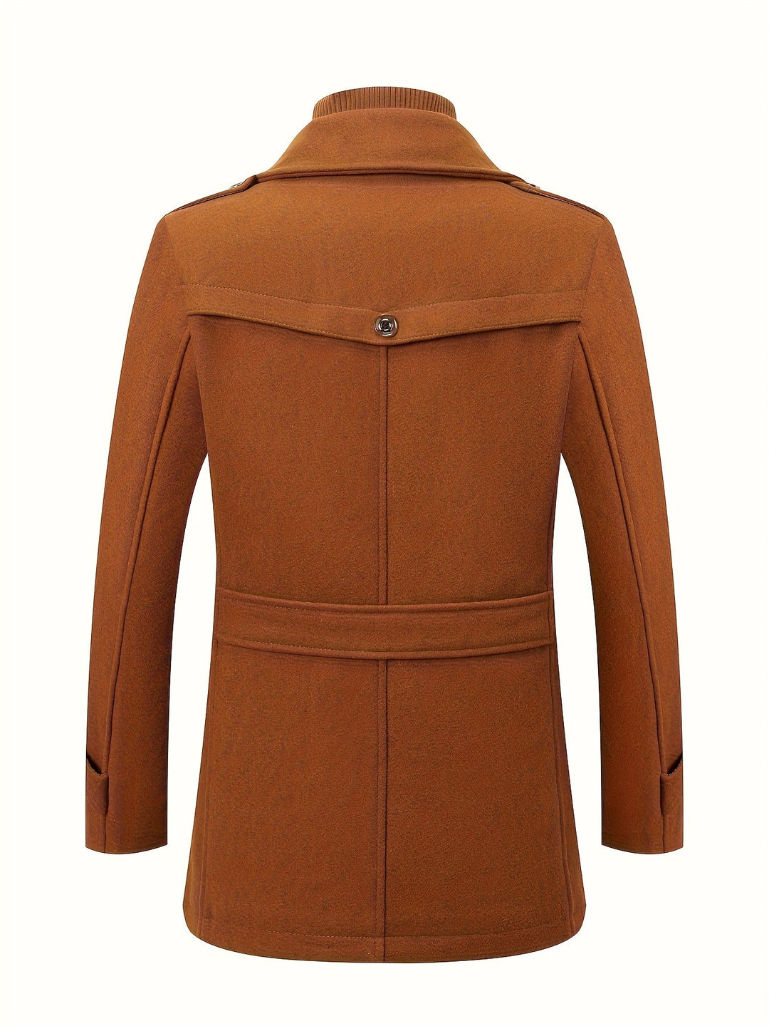 TWEED WOOL COAT FOR MEN