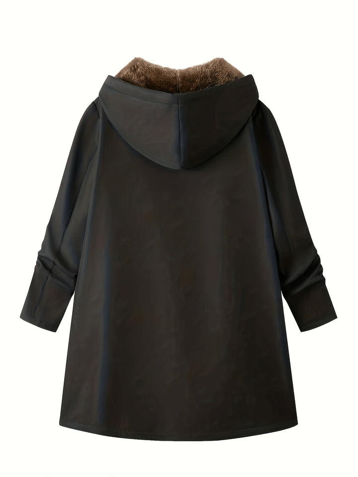 Lorna | Cozy Hooded Longline Coat