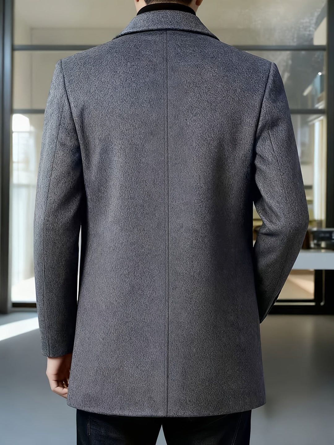 Men's Solid Fleece Jacket