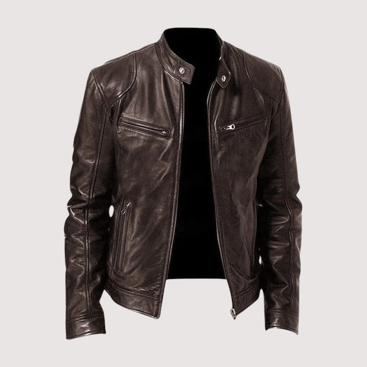 Men's Faux Leather Jacket