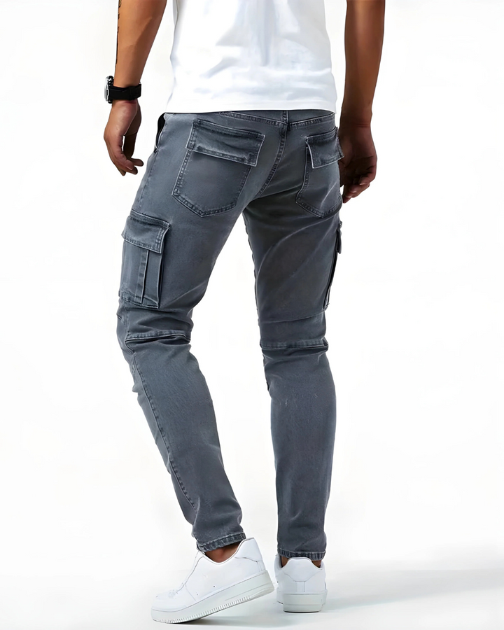 STRETCH CARGO PANTS FOR MEN