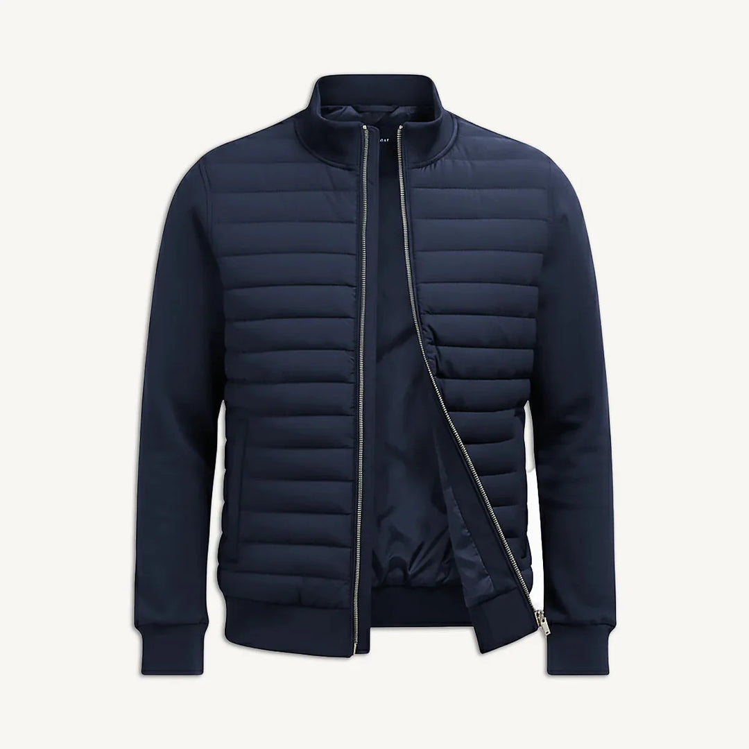 Men's Quilted Bomber Jacket – Lightweight Everyday Comfort