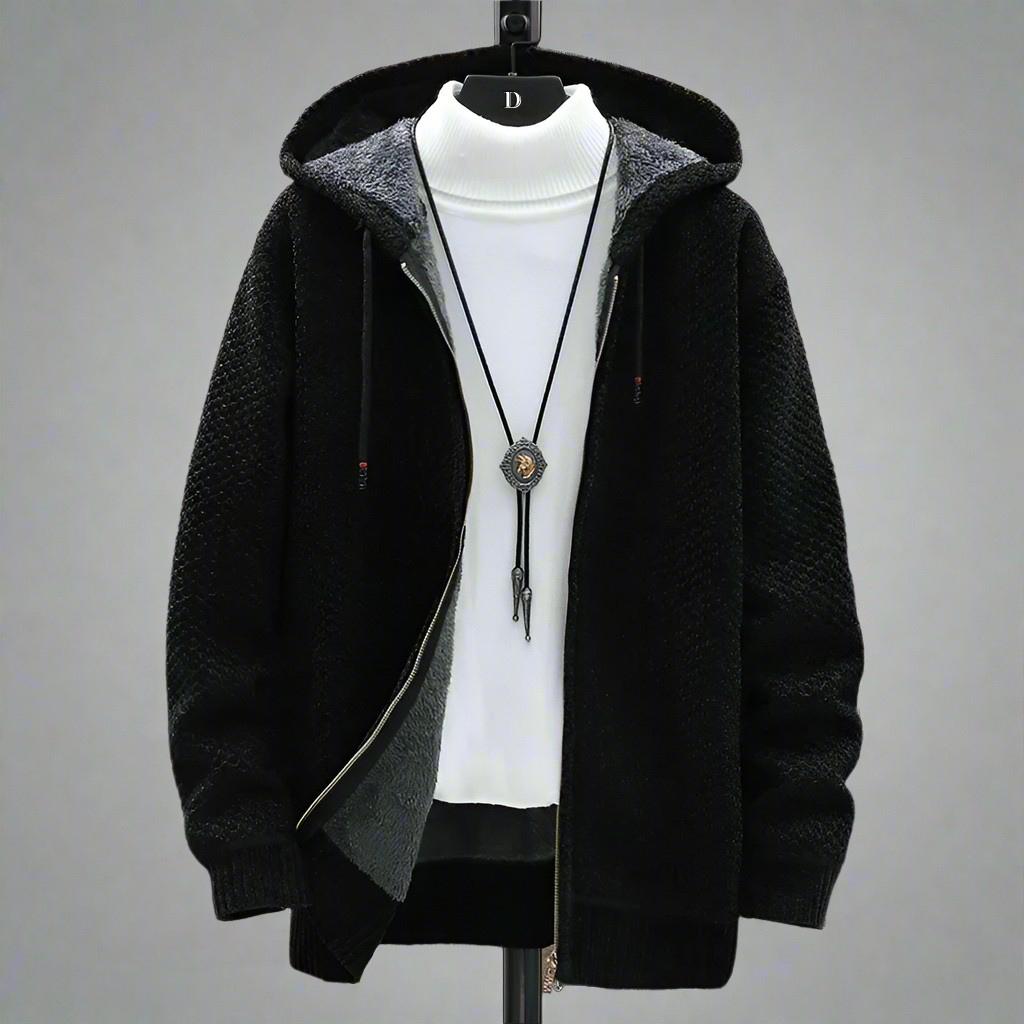 Men's Knitted Hoodie