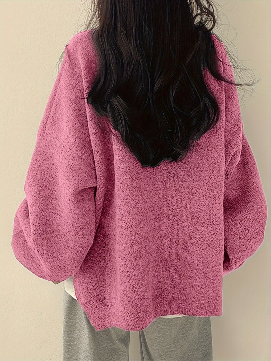 Rachel | Relaxed Drop-Shoulder Sweater