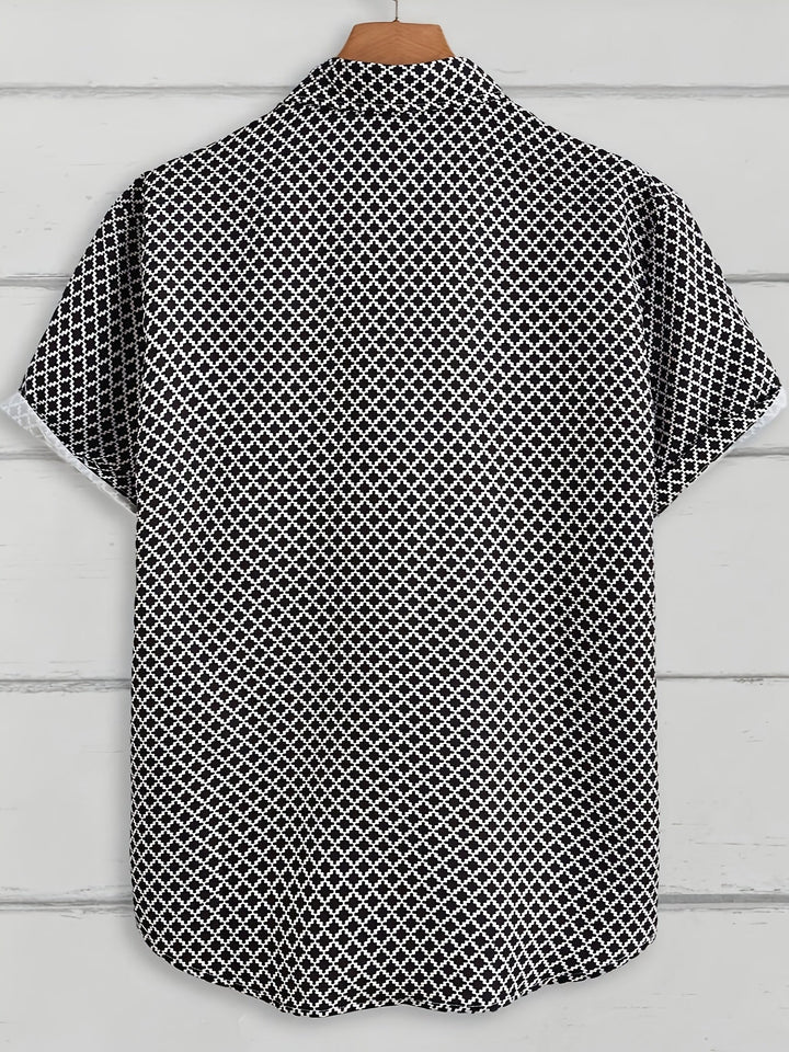 HOUNDSTOOTH SHIRT FOR MEN