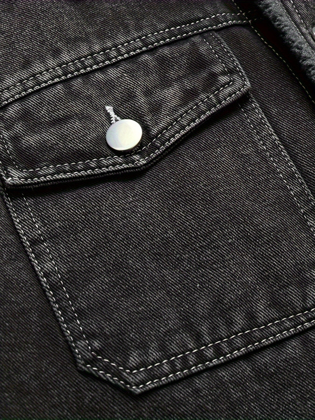 Men's Warm Denim Jacket
