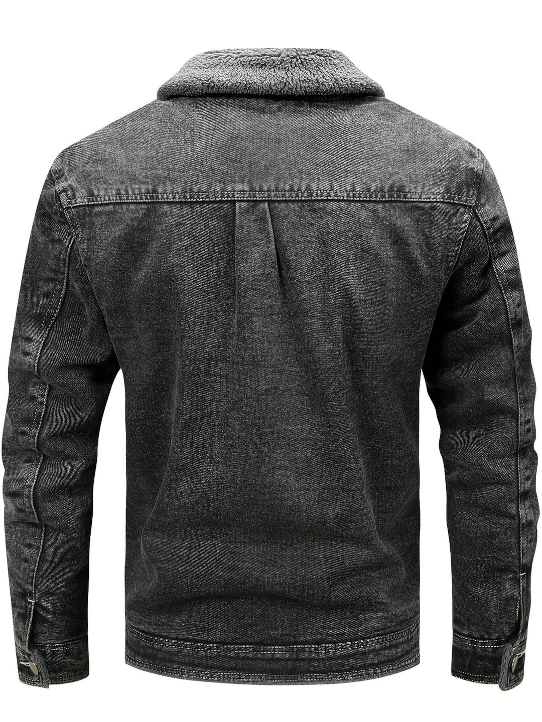 Men's Warm Denim Jacket