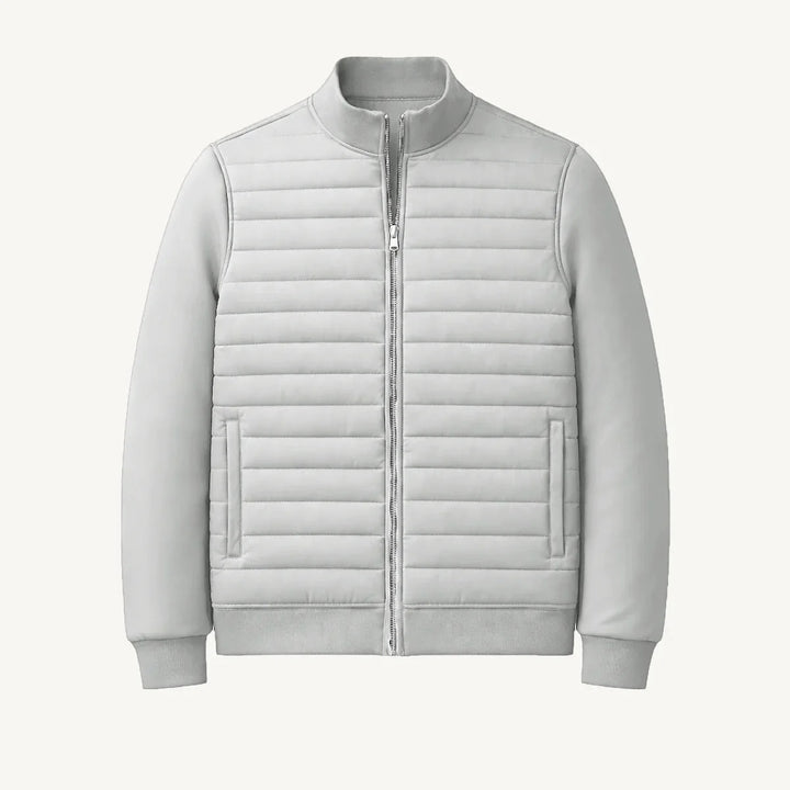 Men's Quilted Bomber Jacket – Lightweight Everyday Comfort