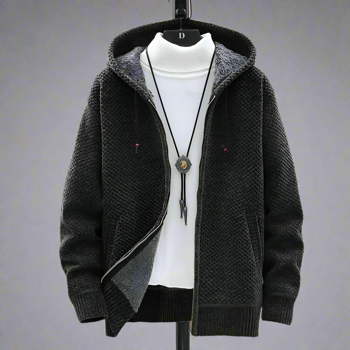 Men's Knitted Hoodie