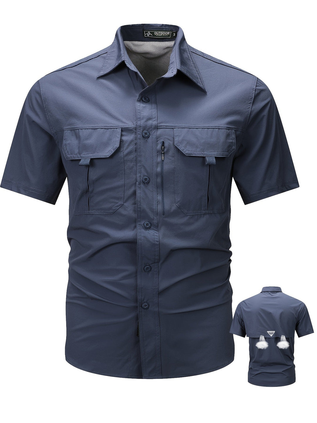 Men's Pocket Cargo Shirt