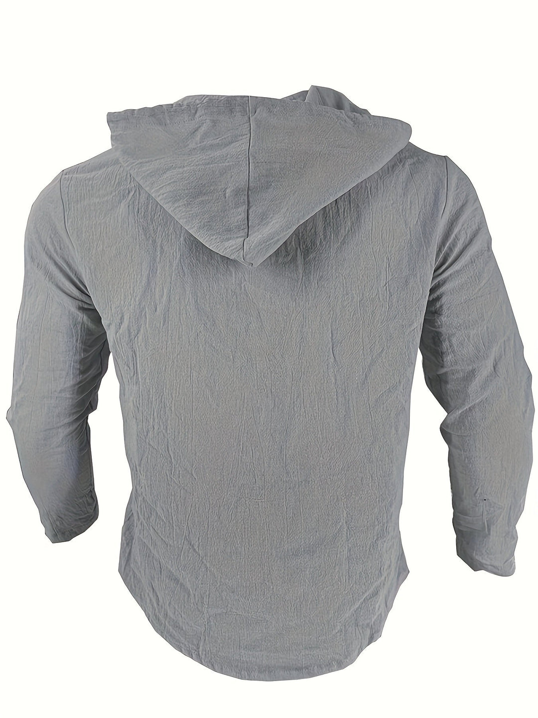 Men's Hooded Linen Shirt