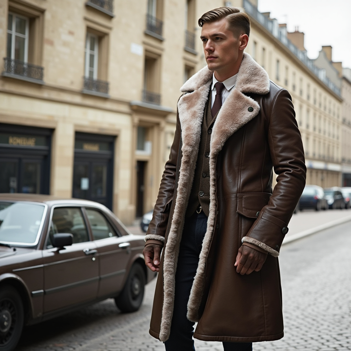 Men's Heritage Fur Lined Coat