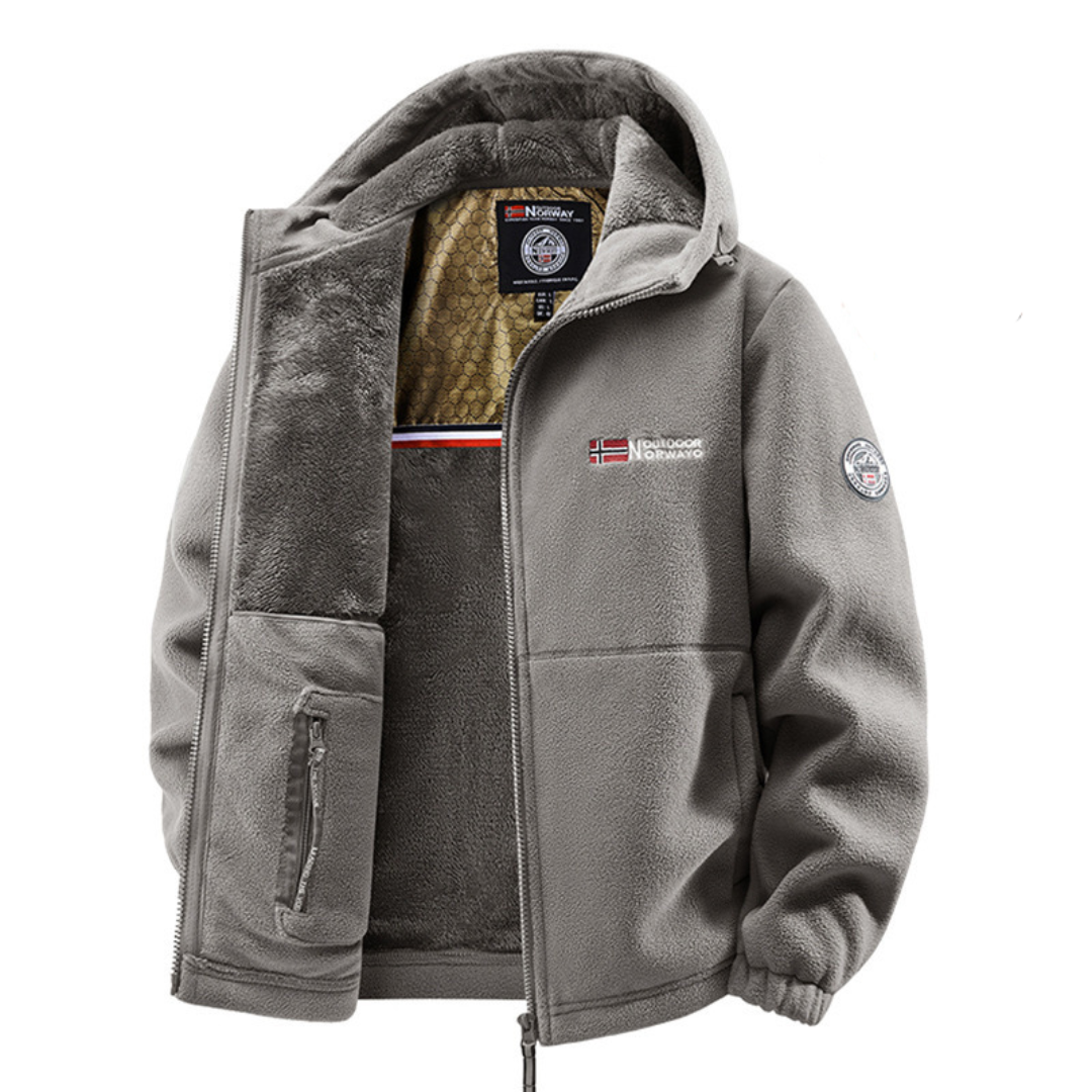 Men's Winter Jacket with Thermal Lining