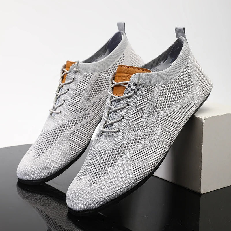 Mesh Knit Slip-Ons