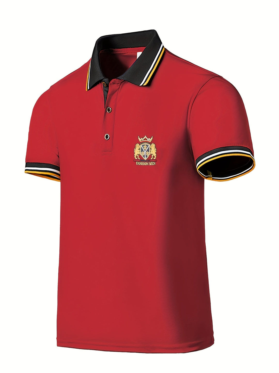 EMBROIDERED KNIT SHIRT FOR MEN